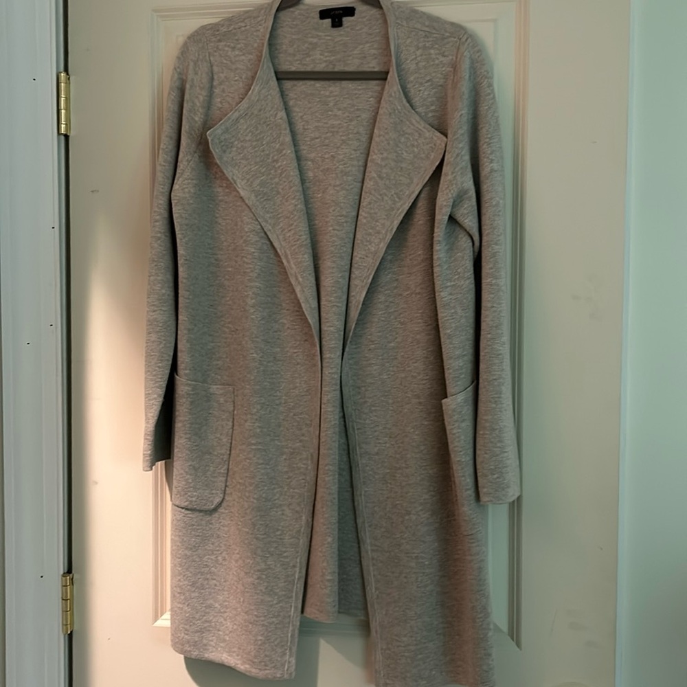 Cozy Gray Knit Sweater